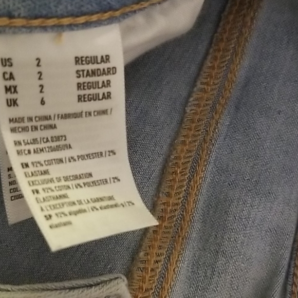 American Eagle super low jeggings - Picture 5 of 8